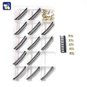 160 개 15pcs 250V 500mA 1A 2A 3A 4A 5A 6.3A 8A 1808/2410/6125 SMD 세라믹 칩 느린 블로우 퓨즈 튜브 키