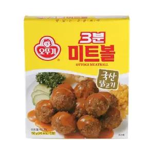 3분미트볼150g/오뚜기20개