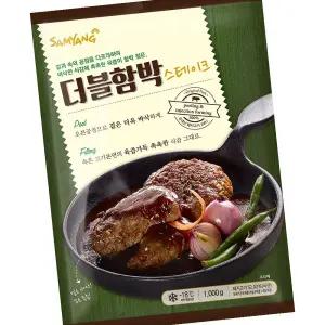 삼양 더블 함박 스테이크 1KG 패티