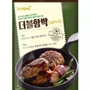 음식점 간편 반찬 (삼양)더블함박스테이크 1k