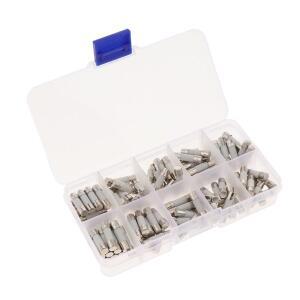 100 세트 5X20mm 퀵 블로우 세라믹 튜브 퓨즈 s 0.5-30A