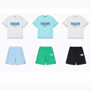[갤러리아] 베네통키즈G  26S/S 트로피컬웨이브티셔츠팬츠세트 QATS35631/QAPT0663