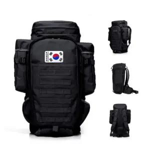 [옷자락]남자 대용량 아웃도어 방수 택티컬 백팩
