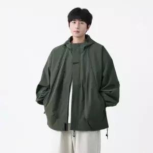 남성 캐주얼 야상사파리 바람막이 봄가을 등산 방수 트렌치코트 야상 MODU3