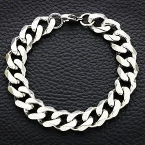 써지컬스틸 남녀공용 각체인 팔찌(13mm)