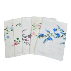 직사각형 이중 죽순 롱 가제 나염 수건/타올/손수건/순면/가재/면수건/면손수건/휴대용/면타올/면타월/선물