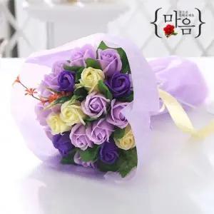로즈데이 바이올렛 선물 장미 꽃다발 20송이 성년의날