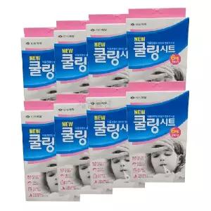 신신제약 쿨링시트 파스 패드 6매입 8개