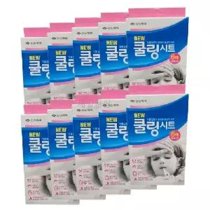 신신제약 쿨링시트 파스 패드 6매입 10개