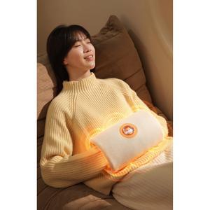 물없는 온수팩 온열 충전식 손난로 그래핀 찜질기 전기 핫팩 핸드워머