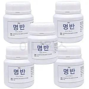 고품질 대용량 제약 180g 가루 5개 묶음 명반 명반180g 명반5개 염도데카수화물 백반180g 백반5개 WFO1XR2