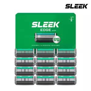 [십일절특가! 김우빈PICK] SLEEK 슬릭 엣지 면도날세트 (12입)