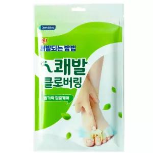 쾌적하고 발랄한 쾌발 클로버링 발가락 사이 무 좀 관리 120매