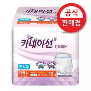 요실금팬티기저귀 언더웨어 L 80매(8팩)