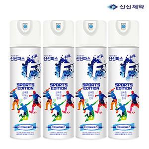 신신제약 에어파스F300ml×4 스프레이파스