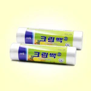 크린랩 크린롤백 500매 (대) 30*40 x 2개 / 위생비닐