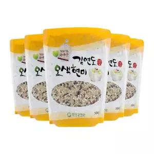 김연도 오색현미 500g 5봉