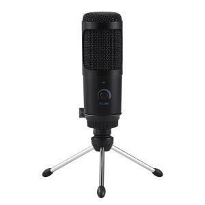 엑토 방송용 녹음용 고감도 USB 콘덴서 스탠드 마이크 MIC-25