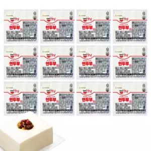 아워홈 연두부 100g x 12개 / 생식용 한끼연두부 모닝두부