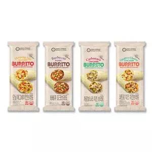 [부리또][BURRITO] 브리또 NEW 4종 실속세트 (까르보/콰트로치즈/에그베이컨/바베큐포크-각2팩씩)