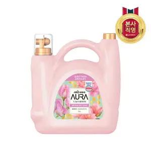 [엘지생활건강]샤프란 아우라 5.5L 대용량섬유유연제 윌유메리미