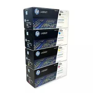 HP 212A정품토너컬러4색세트(W2120A 검정+W2121A 파랑+W2122A 노랑+W2123A 빨강) M554dn M555dn M555x M57