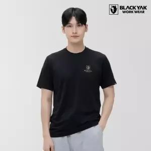 [블랙야크] 애슬레저 쿨링 반팔 캐주얼 냉감 반팔 티셔츠 쿨링 운동 등산 워크웨어 라운드 남여공용