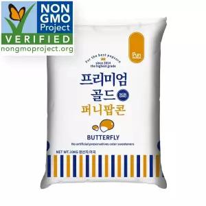 프리미엄 골드 퍼니팝콘 옥수수 10kg (버터플라이) Non-GMO