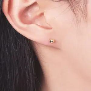 [로이드]1층 동아수성 기본아이템 베이직 라운드볼 4mm 14k 귀걸이 LPFL3A04G