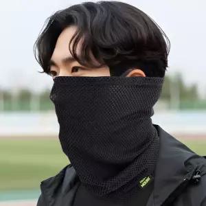 LIGHT 엠보 메쉬 자외선차단 마스크 등산 골프 자전거 얼굴 목토시 UV차단 여름용 쿨 넥워머