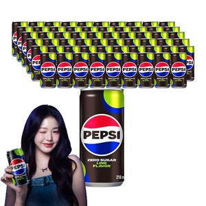 펩시 제로슈거 라임, 210ml, 60개