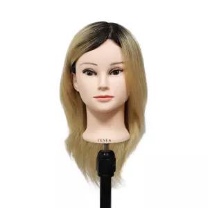 비너스가발 100%인모 14인치 뿌리염색 탈색 전용 통가발