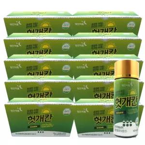 영진약품 헛개칸 100mlX100병/약국 음료 드링크