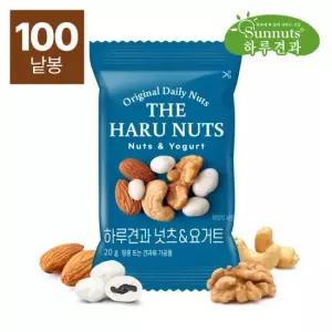 하루견과 넛츠요거트 20gx100봉