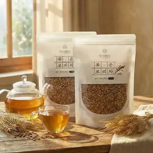 빼곡빼곡 구수한 아기 볶은 보리차 500g + 500g (총 2팩)