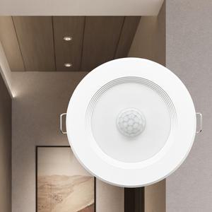 레톤 LED 매입센서등 타공 8cm KS 현관 매립등