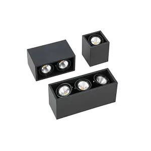 요크 멀티 3구 직부등 LED 21w 블랙 화이트 각도조절