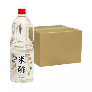 아지플러스 쌀식초 1.8L 6개  한 박스