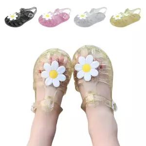 키즈트리 여아 유아 아동 키즈 어린이 초등 학생 여름 젤리 플라워 물놀이 샌들 SZ-482