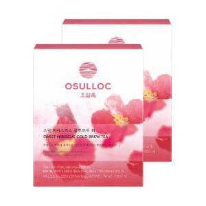 오설록 스윗 히비스커스 콜드브루 티 50g(2.5g, 20입), 2개