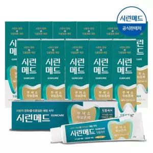 부광 검케어 민트 치약 125g 12개 시린이 잇몸 치약 비타민E함유