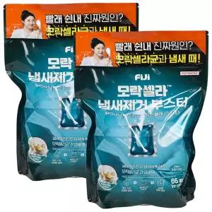 FIJI 피지 모락셀라 냄새제거 부스터 캡슐세제 65개입 프레쉬포레스트향 세탁세제 2개 gx