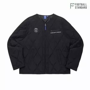 [택가 149,000원] 풋볼스탠다드 공용 PSG 퀄팅 패딩 자켓 E4JK429XBLK