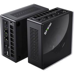 GMKtec 게이밍 미니 PC K8 플러스 AMD Ryzen 7 8845HS(8C/16T, 최대 5.1GHz) 64GB DDR5 RAM 1TB SSD, 데스크톱 컴퓨터 듀얼 NIC 2.5G, HDMI 2.1, USB4