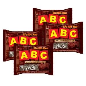 롯데웰푸드 ABC초코 187g, 4개