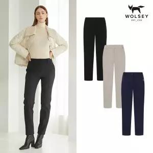 [Wolsey] 울시 25FW 여성 밍크 기모 본딩 팬츠 3종