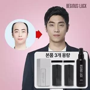 [비기너스럭][싱글]흑채의 달인 볼륨 커버 똑똑 흑채 패키지(바디 1개+카트리지 3개+픽서 1개)