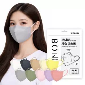 비츄인 수분 촉촉 기내 비행기 보습 수면 보니따 가습마스크 성인용 2매입x4팩