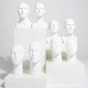 두상 머리 마네킹 모형 남자 얼굴 모델 안경 톤 모자 전시 소품 디피 상반신 목걸이 매장