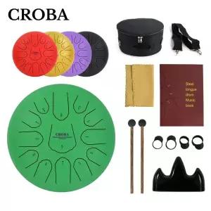 크로바 13음 음계각인 30cm 12인치대형 스틸 텅드럼 CDT-N200